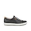 ECCO BLACK WOMEN SOFT 7 W LACE-UP SNEAKERS