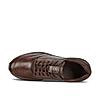 ECCO BROWN MEN IRVING LACE-UP SNEAKERS