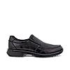 ECCO BLACK MEN FUSION CASUAL SLIP-ONS