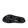 ECCO BLACK WOMEN FLASH T-STRAP SANDALS