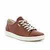 ECCO BROWN WOMEN SOFT 7 W LACE-UP SNEAKERS