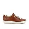 ECCO BROWN WOMEN SOFT 7 W LACE-UP SNEAKERS