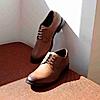 ECCO BROWN MEN MELBOURNE FORMAL LACE-UPS