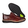 ECCO COGNAC MEN ST.1 HYBRID CASUAL LACE-UPS