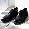 ECCO BLACK MEN LISBON FORMAL LACE-UPS