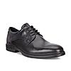 ECCO BLACK MEN LISBON FORMAL LACE-UPS