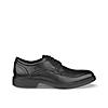 ECCO BLACK MEN LISBON FORMAL LACE-UPS