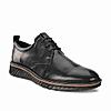 ECCO BLACK MEN ST.1 HYBRID CASUAL LACE-UPS