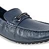 Imperio Blue Men Flexible Casual Leather Loafers