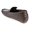 Regal Brown Men Flexible Crocodile Leather Loafers