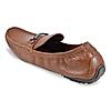 Imperio Tan Men Flexible Casual Leather Loafers