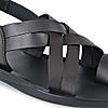 Regal Brown Men Strappy Leather Sandals