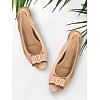 Rocia Women's Peach Peep Toe Sandals