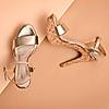 Rocia Gold Women Strappy Stilettos