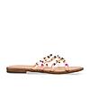 Rocia By Regal Beige Women Strappy Vinyl Flats