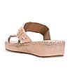 Rocia By Regal Rose Gold Women Embroidered Cushioned Flats