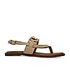 Rocia By Regal Beige Women Buckled Backstrap Sandals