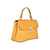 Rocia Yellow Women Textured Bag