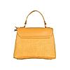 Rocia Yellow Women Textured Bag