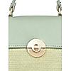 Rocia Green Women Textured Bag