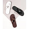 Regal Brown Leather Thong Sandals