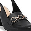 Rocia By Regal Black Women Sling Back Pumps