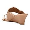 Rocia By Regal Beige Women Kolhapuri Wedges