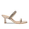 Rocia By Regal Gold Women Diamond Encrusted Stilettos