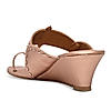 Rocia By Regal Rose Gold Women Kolhapuri Wedges