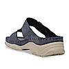 Rocia By Regal Navy Women Casual Laser Cut Wedges