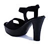 Rocia By Regal Black Women Diamond Studded Stilettos