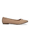 Rocia By Regal Taupe Women Ballerinas