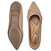 Rocia By Regal Taupe Women Ballerinas