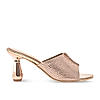 Rocia By Regal Rose Gold Women Diamond Encrusted Stilettos