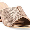 Rocia By Regal Rose Gold Women Diamond Encrusted Stilettos