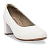 Rocia By Regal White Women Comfort Pumps