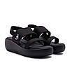 Rocia By Regal Black Women Casual Smart Wedges