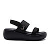 Rocia By Regal Black Women Casual Smart Wedges