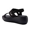 Rocia By Regal Black Women Casual Smart Wedges