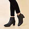 Rocia By Regal Black Women Ankle Length Boots