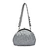 Rocia Grey Women Embroidered Metallic Purse