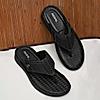 Regal Black Mens Casual Leather Sandals