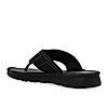 Regal Black Mens Casual Leather Sandals