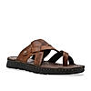 Regal Tan Mens Casual Leather Sandals