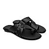 Regal Black Mens Casual Leather Sandals