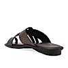 Regal Brown Mens Casual Leather Sandals