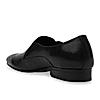 Imperio By Regal Black Mens Textured Leather Formal Slip Ons