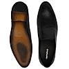 Imperio By Regal Black Mens Textured Leather Formal Slip Ons