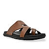 Regal Dark Tan Mens Casual Leather Sandals