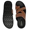 Regal Dark Tan Mens Casual Leather Sandals